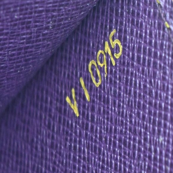 LOUIS VUITTON LV Logo Art Deco Clutch Hand Bag Epi Leather Yellow M52639 05YH583 - Picture 13 of 15